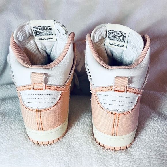 🔥 Nike Dunk High 1985 – Arctic Orange / White / Sail 🧡Size: 4.5Y / Women’s 6 - Picture 7 of 11